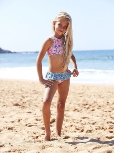 Little Girls 7 12 Models Bikini